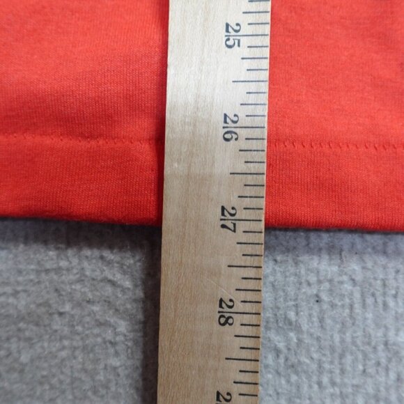 Vintage Heritage Lane Farms Shirt Medium Red USA Made Double Sided - Picture 8 of 10